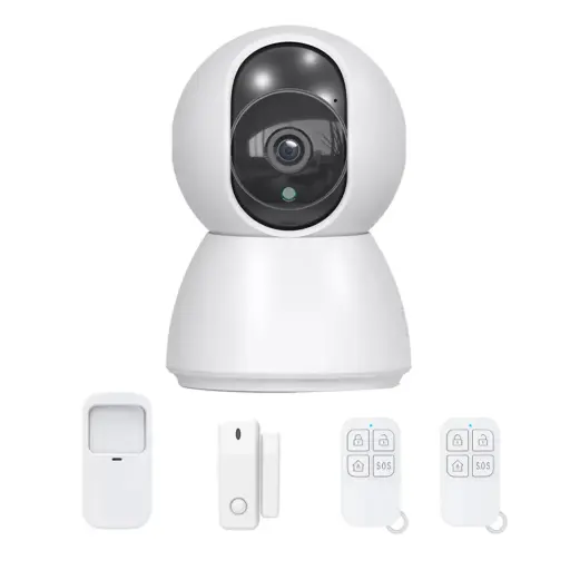 [SHT-1215] Tuya Smart 4MP WiFi Camera - IOT Alarm Integration, Motion Detection, Two - way Audio PST-IOT-C23B