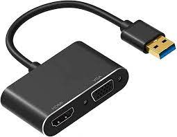 [ITT-1005] Universal Travel Adaptor, USB 3.0 to 2 HDMI