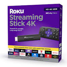 [3820R] ROKU Streaming stick 4k powerful and portable long range 3820R
