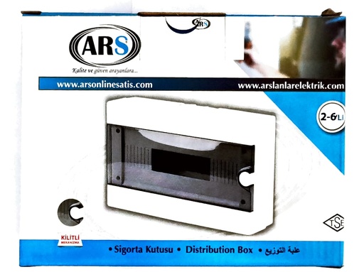 [ELE-1036] ARS Power Distribution Box 6 ways 341212