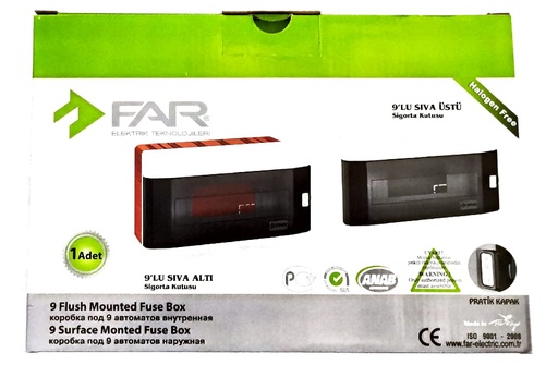 [65001009  ELE-1075] FAR Power Distribution Box 9 WAYS 65001009