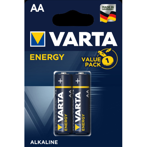 Varta Alkaline AA Battery pack of 2