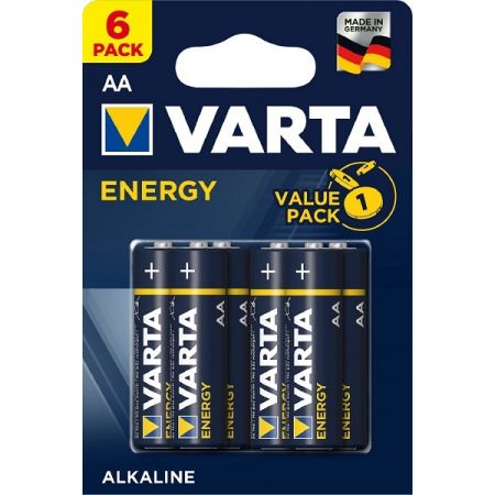 Varta Alkaline AA Battery pack of 6