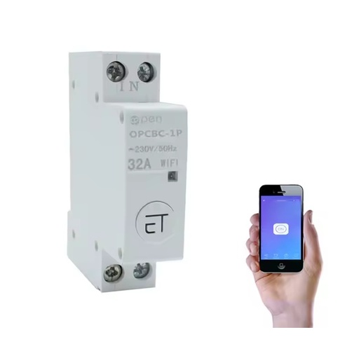 [SHT-1052] TUYA Open smart circuit breaker OPCBC 2P 20A 