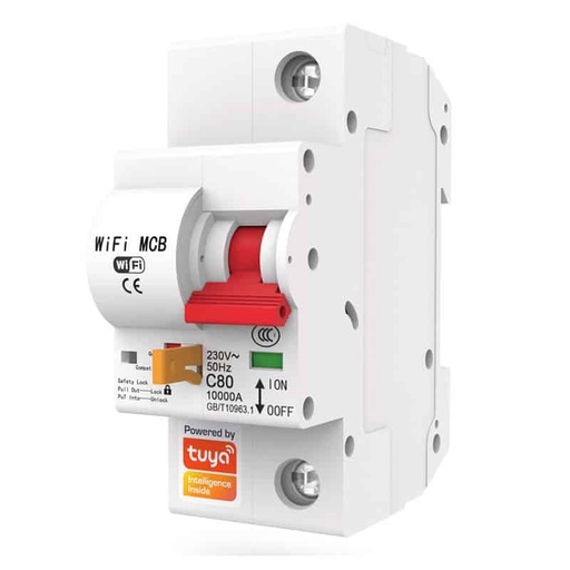 [SHT-1016] GXPR TUYA WIFI smart circuit breaker 1P 63A