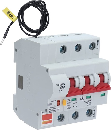 [SHT-1009] GXPR TUYA WIFI smart circuit breaker 3P 63A with leakage