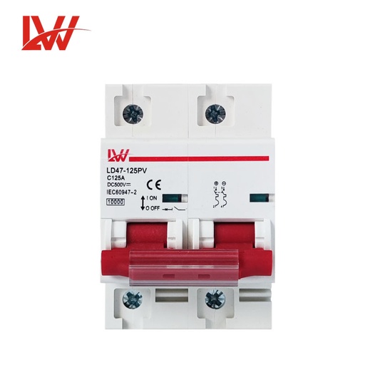 LW circuit breaker 125A 2P DC LD47-125PV