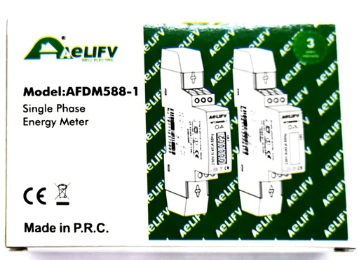 [ELE-1031] AELIFV single phase energy meter AFDM588-1