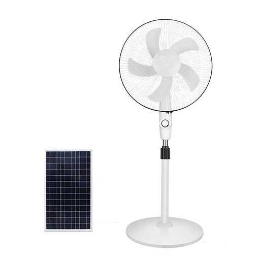 [ELE-1102] Leader Fan 16 inch with solar panel