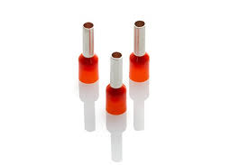 [red 4mm ELE-1189 V3] Cord End Terminal red 4mm pack