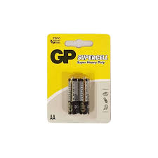 [R6P  W2] GP Alkaline battery AA pack of 2 R6P