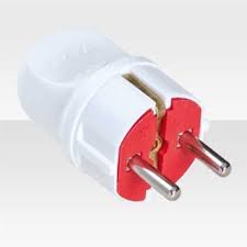 [ELE-1224] AY-KA Grounded Male Plug 16A max 3500w 7711500