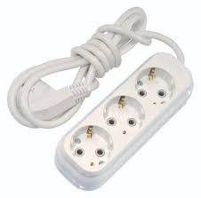 [7731003   W3] AY-KA 3 Gang Group Socket 3M Cable 