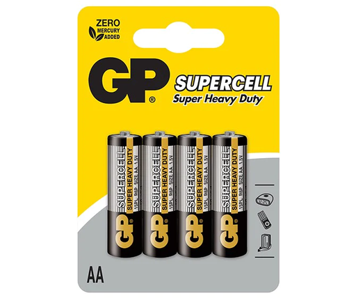[Bat-1030] GP Supercell AA pack of 4