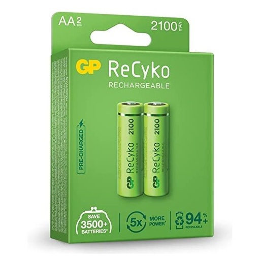 GP Rechargeable AA lithium batteries