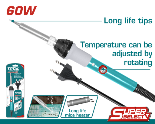 TOTAL TOOLS Electric soldering iron 60w TET160831 