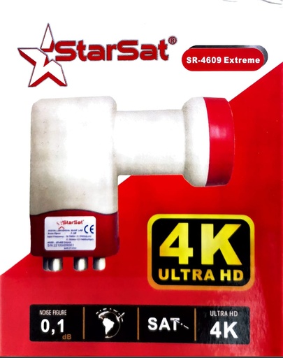 StarSat LNB 4 SR-4609 4k