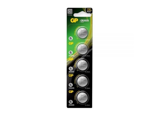 [Bat-1026] GP CR2025 Lithium 3V