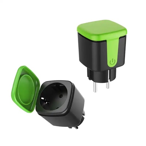 Tuya wifi EU Smart Plug Outdoor waterproof 16A with metering