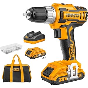 INGCO Lithium-Ion Cordless Drill CDLI2002