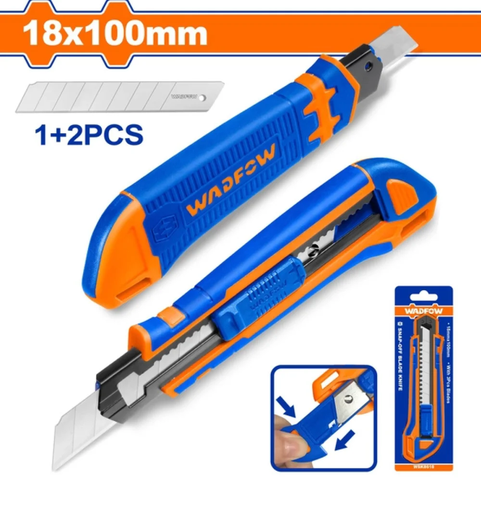 WADFOW Blade knife + 3 pcs blade WSK8618 cutter