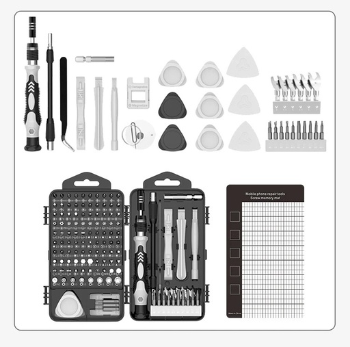 [ELE-1235] 138 in 1 Magnetic Precision Screwdriver Set