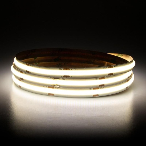 Pigozzo Led COB strip light 12V Natural Light (4000k) 10W/meter 5 Meter/Roll