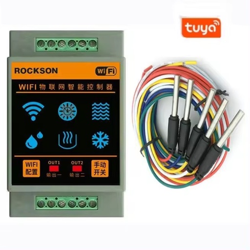 [SHT-1092] Tuya Wifi Controller Water level / Leak Sensor Water supply / pumping / drainage Level Controller wf96l