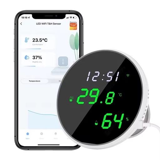[SHT-1118] Tuya WiFi Temperature and Humidity Sensor
