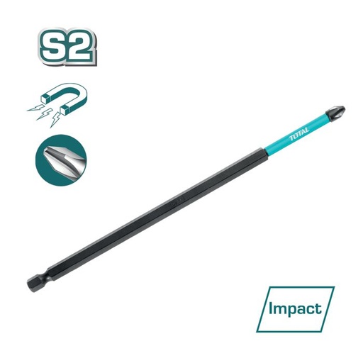 Total Screwdriver Head PH2*100mm TACIM71PH2100 
