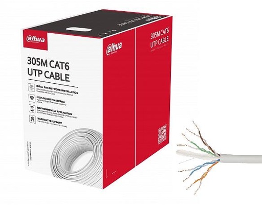 Dahua CAT6 UTP cable 305m DH-PFM9201-6UN-C